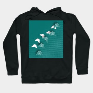 Escaping butterflies Hoodie